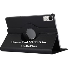 Renas Store Honor Pad V9 11.5 Inç ile Uyumlu Kılıf 360 Dönebilen Standlı Case Siyah