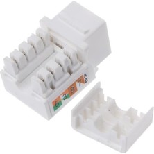 Renas Store Lunatic 3552 Cat6 RJ45 Utp Keystone Patch Panel Için Jack Cat 6 Giriş Ağ Bağlantısı Için En Iyi Aktarımı Sağlayan ve Basit Kurulumuyla Bir Keystone Modülüdür