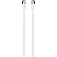 Renas Store Ttec Usb-C - Usb-C 300CM 60W Pd/qc Hızlı Şarj/data Kablosu Beyaz