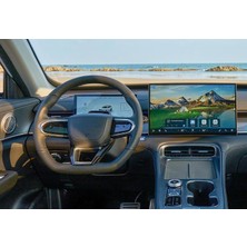 Renas Store Chery Yeni Tiggo 8 ile Uyumlu 2026 Model Multimedya ve Gösterge Panel 9h Nano Ekran Koruyucu 2li Set