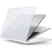 Renas Store Minesk MacBook Air 15,3 ile Uyumlu M5 (A3448) M4 (A3241) M3 (A3114) M2 (A2941) Polikarbonat Sert Koruyucu Çizilme ve Darbe Önleyici Kılıf (Mat-Şeffaf, 15 Inç 2023-2026)