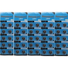 Renas Store Mettzchrom LR44 AG13 A76 357A SR44SW 1.5 Volt Oyuncak Pili 50'li