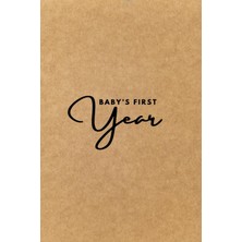 Renas Store Independently Published Baby's First Year Journal: A Casual Keepsake For Busy Parents - 75+ Pages, Flexible & Easy Entries, Lots Of Memories, Time To Reflect Throughout Baby's First Year.