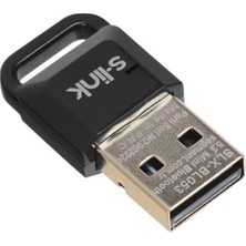 Renas Store S-Link SLX-BL053 Bluetooth 5.3 Alıcı, Mini Dongle USB Adaptör, Win7/8/10/11 Tak Çalıştır, Çoklu Cihaz Bağlama (Pc Içindir)