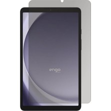 Renas Store Engo Samsung Galaxy Tab A9 8.7 Inç Ile Uyumlu Hayalet Ekran Koruyucu, Yandan Görünmeyen Anti-Spy Gizlilik (Privacy) Koruması, 9h Temperli Nano Kırılmaz Esnek Cam, Parlama Önleyici SM-X110