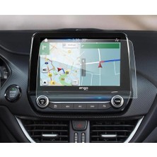 Renas Store Engo Ford Kuga 8 Inç Multimedya ile Uyumlu Ekran Koruyucu Navigasyon Şeffaf