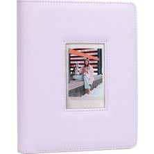 Renas Store Instax Mini Film Uyumlu 288'LI Lila Albüm