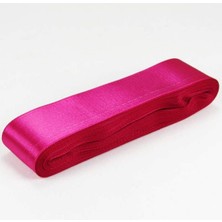 Renas Store Fuşya Renk Saten Kurdela 4 Cm. x 10 Metre (Fuşya)