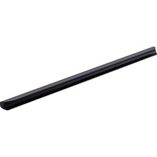 Renas Store Fırat Siyah Metal Gardırop Kulpu 768 mm Mutfak Vestiyer Banyo Mobilya Çekmece Dolap Kulpları Kulbu