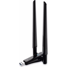 Renas Store Ultratekno Yeni Versiyon AC1200 Dual Band 2.4g & 5g Destekli Wi-Fi Adaptörü USB 3.0 Kablosuz Wireless Adaptör