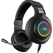Renas Store Altec Lansing ALGH9602 Siyah Ps4/xbox/mobil Uyumlu Usb+3.5mm Rainbow Gaming Mikrofonlu Kulaklık