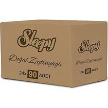 Renas Store Sleepy Doğal Zeytinyağlı Islak Havlu (24 x 90 Adet)