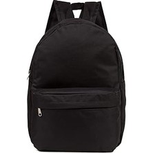 Renas Store Av A Dos Siyah Unisex Orjinal Impartex Kumaş Dizüstü Laptop Okul Kurs Kamp Seyehat Gezi Günlük Kullanım Sırt Çantası