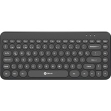 Renas Store Dexim KBW002 Retro Daktilo Görünümlü Şık ve Kullanışlı Pilli Türkçe Bluetooth Q Klavye - DKB0003