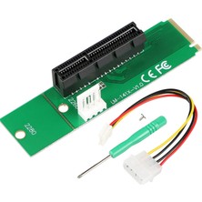 Renas Store Alfais 4436 M.2 Ngff SSD To Pci-E Express 4x Çevirici Dönüştürücü Kart Adaptörü