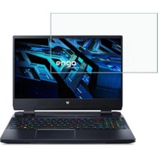 Renas Store Engo Acer Predator Helios 300 15.6 Inç Ile Uyumlu Ekran Koruyucu Notebook, 9h Temperli Kırılmaz Esnek Nano Cam, Çizilmeye ve Darbeye Dayanıklı Laptop Koruma, Hd Şeffaf
