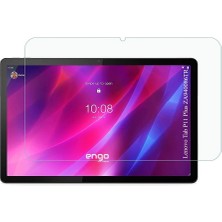 Renas Store Engo Lenovo Tab P11 Plus Ile Uyumlu Ekran Koruyucu 9h Temperli Kırılmaz Esnek Nano Cam, Çizilmeye ve Darbeye Dayanıklı Koruma, Hd Şeffaf ZA940086TR