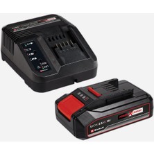 Renas Store Einhell Power X-Change 18V 2,5 Ah Li-Ion Akü 3A Şarj Cihazı