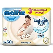 Renas Store Molfix Yenidoğan Izotonik Sulu Islak Havlu 150 Yaprak