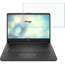 Renas Store Engo Hp 14S 14 Inç Ile Uyumlu Ekran Koruyucu Notebook, 9h Temperli Kırılmaz Esnek Nano Cam, Çizilmeye ve Darbeye Dayanıklı Laptop Koruma, Hd Şeffaf