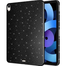 Renas Store Undeplus iPad Air 11INÇ M4/m3/m2 2026-2024 ile Uyumlu Kılıf Işıltılı Parlak Görünüm Koton Case