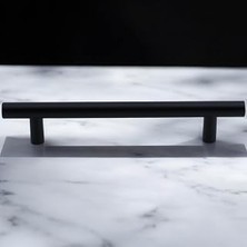 Renas Store Mia Mojan (96 mm - 9.6 Cm) Mat Siyah Metal Mobilya Mutfak Çekmece Dolap Dolabı Kulbu Kulpu Kulpları