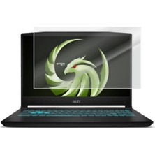 Renas Store Engo Msi Alpha 15 A4DEK 15.6 Inç Ile Uyumlu Mat Ekran Koruyucu Notebook, Yansıma ve Parlama Önleyici Parmak Izi Bırakmayan Laptop Koruma, 9h Temperli Kırılmaz Esnek Nano Cam 16:9