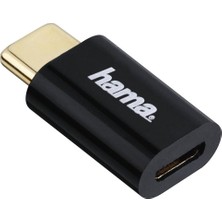 Renas Store Adaptör, Micro USB Soket- USB -C Fiş, Siyah