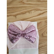 Renas Store Lin Grup Kız Bebek Fiyonklu Pullu Bone N1