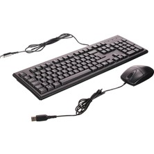 Renas Store A4 Tech KM-72620D Kablolu Q Türkçe Klavye ve Optik Mouse Seti