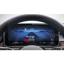 Renas Store Engo Mercedes C200 12.3 Inç Ile Uyumlu Dijital Gösterge Paneli Ekran Koruyucu Nano W206 Direksiyon Arkası Ekran Koruyucu