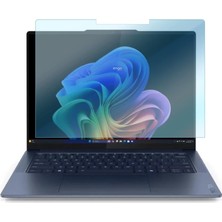 Renas Store Engo Lenovo Thinkbook Plus Gen 5 Hybrid 14 Inç Ile Uyumlu Ekran Koruyucu Notebook, 9h Temperli Kırılmaz Esnek Nano Cam, Çizilmeye ve Darbeye Dayanıklı Laptop Koruma, Hd Şeffaf