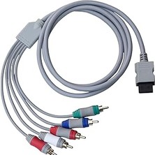 Renas Store Wii U Multi Out 5rca 480P Hd Ses Video Kablosu 6 Ayaklar Için Wii Için Bileşen Kablosu