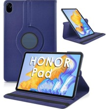 Renas Store Zore Huawei Ile Uyumlu Honor Pad X9 11.5' Dönebilen Standlı Kılıf, Lacivert