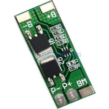 Renas Store Sanec Bms 2s 8A Li-Ion 6.4V 8.4V Yeşil Vida Konnektörlü 8 Amps 2 Pol 41MM 3.5mm