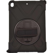 Renas Store Constraın - iPad Pro 10.5 (7.nesil) - ile Uyumlu ile Uyumlu Defender Tablet Silikon-Siyah