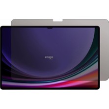 Renas Store Engo Samsung Galaxy Tab S9 Plus ile Uyumlu Hayalet Ekran Koruyucu 12.4 Inç SM-X810 Anti-Spy Gizlilik Önleyici