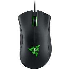 Renas Store Razer Deathadder Essential (2021) - Kablolu Oyun Faresi (Optik Sensör, 6400 Dpı, 5 Programlanabilir Düğme, Ergonomik Form Faktörü) Siyah