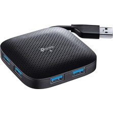 Renas Store Tp-Link UH400, 5gbps Transfer Hızlı Tak ve Kullan 4-Port USB 3.0 Hub