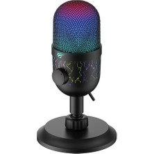 Renas Store Havit Gamenote GK52 Rgb Gaming Profesyonel Oyuncu Yayıncı Mikrofonu