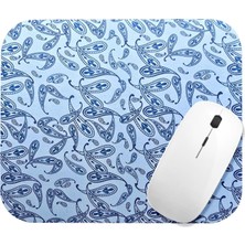 Renas Store Soft Ortopedik Çift Taraflı Mouse Pad (Dolphin)