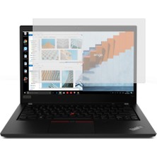 Renas Store Engo Lenovo Thinkpad T14 G2 14 Inç Ile Uyumlu Mat Ekran Koruyucu Notebook, Yansıma ve Parlama Önleyici Parmak Izi Bırakmayan Laptop Koruma, 9h Temperli Kırılmaz Esnek Nano Cam