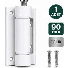 DESIPHON Pimapen Kapı Menteşesi Beyaz 90 mm – Pvc Kapı Menteşesi, Ayarlanabilir Metal Pim