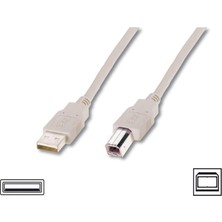 Renas Store 3m USB A Erkek-Usb B Erkek, Awg 28 USB 2.0 Kablo