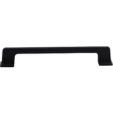 Renas Store Gediz Metal Mat Siyah Kulp 224 mm 22.4 cm Mobilya Çekmece Mutfak Dolabı Dolap Kapak Kulp Kulb Kulpu