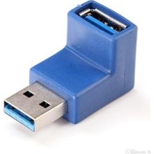 Renas Store USB 3.0 90 Derece Çevirici Doksan Derece USB 3.0 Çevirici L USB 3.0 Çevirici Dik USB 3.0 Çevirici