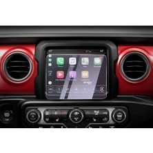 Renas Store Engo Jeep Wrangler 8.4 Inç Multimedya & Navigasyon ile Uyumlu Mat Ekran Koruyucu Nano Parmak Izi ve Parlama Önleyici