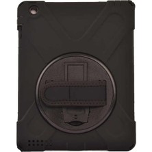 Renas Store Constraın - iPad Mini ile Uyumlu 2-3 Defender Tablet Silikon - Siyah