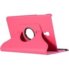 Renas Store Samsung Galaxy Tab S4 T830 T835 ile Uyumlu Kılıf 360 Dönebilen Standlı Case Pembe Koyu