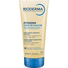 Renas Store Bioderma Atoderm Shower Oil Kuru Cilt Nemlendirici Besleyici Duş Yağı Niasinamid Bebek Çocuk Yetişkin, 100 ml